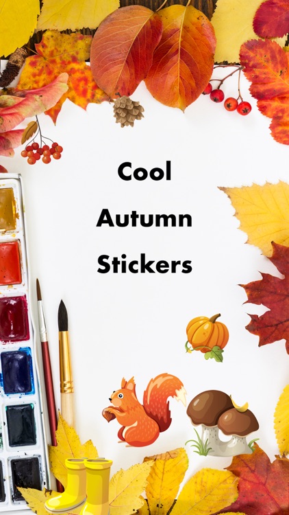 Cool Autumn Stickers Pro