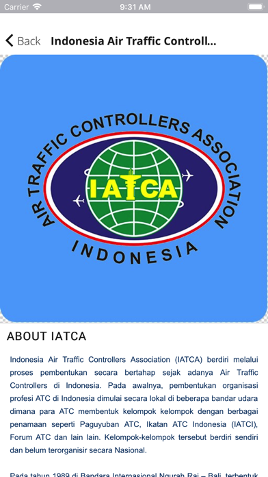 IATCA screenshot 3