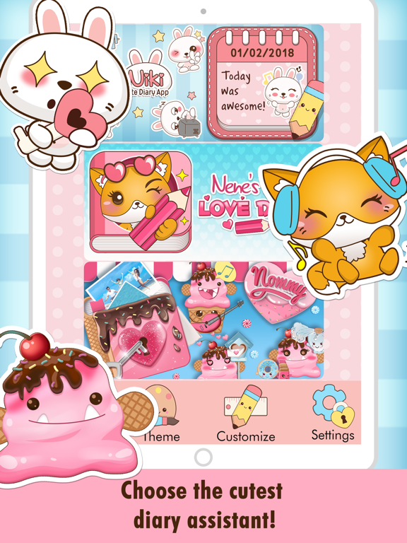 Niki: Cute Diary App screenshot 4