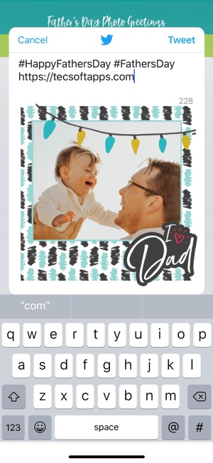 Father's Day Photo Greetings(圖6)-速報App