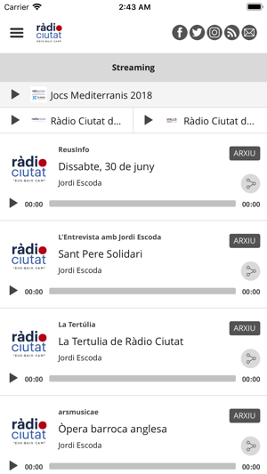 Radio Ciutat Baix Camp - Reus