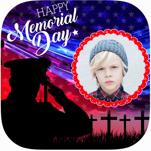 Memorial Day Photo Frames iOS App