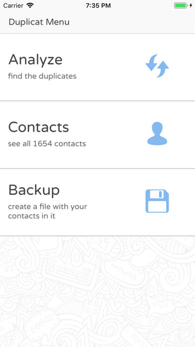 Duplicat - Contacts Manager screenshot 2