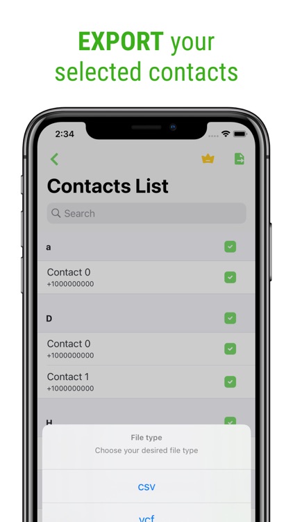 Contacts - Safe Clean & Backup screenshot-4