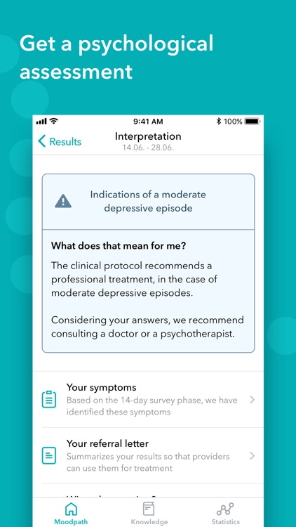 Moodpath: Depression & Anxiety