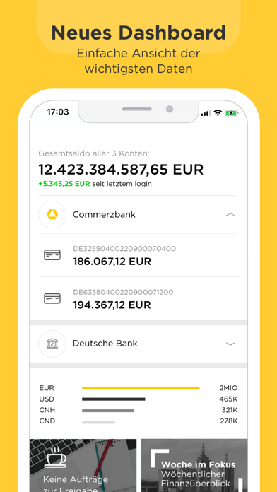 Commerzbank Corporate Bankingのスクリーンショット3 Commerzbank Corporate Bankingのスクリーンショット3