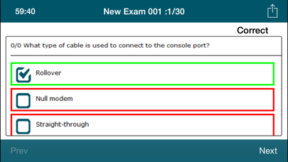 How to cancel & delete CCNA 100-101 Exam Online Lite from iphone & ipad 4