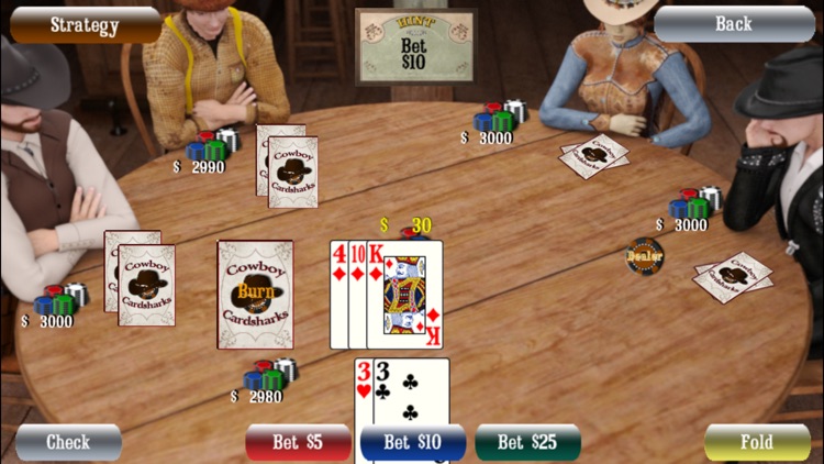 Cowboy Cardsharks Poker