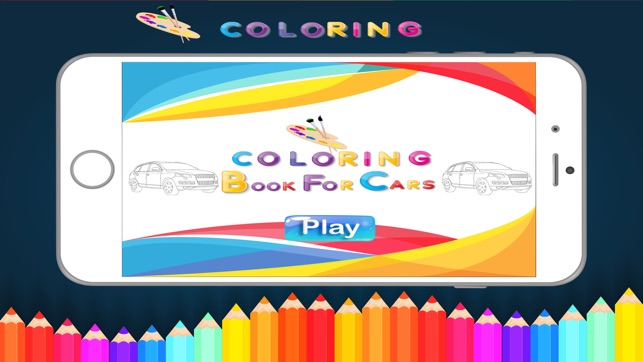 Cars coloring book - kids Game