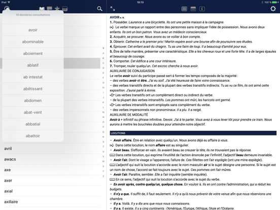 Multidictionnaire screenshot 3