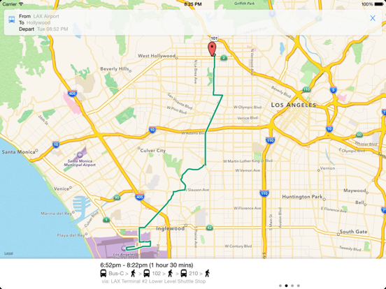 Transit Tracker - Los Angeles (METRO) screenshot