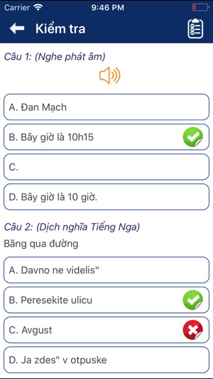 Tiếng Nga giao tiếp mỗi ngày