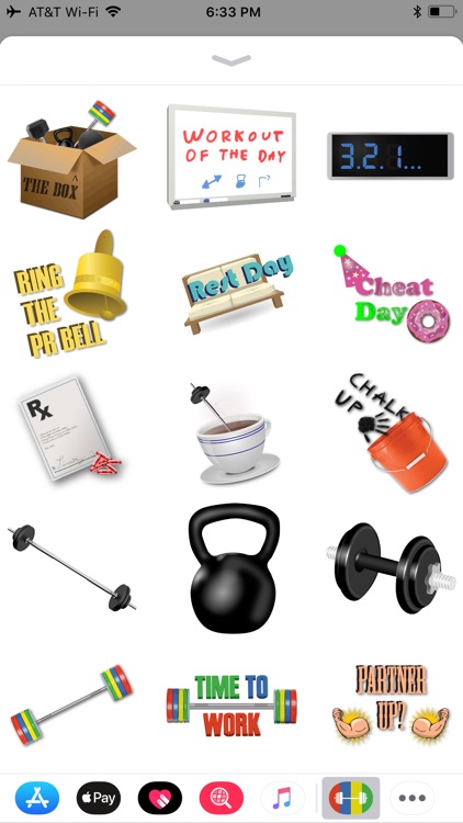 WOD Stickers