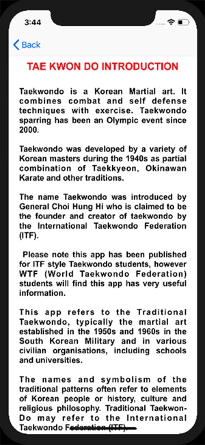 Taekwondo ITF Learn The Theory(圖4)-速報App