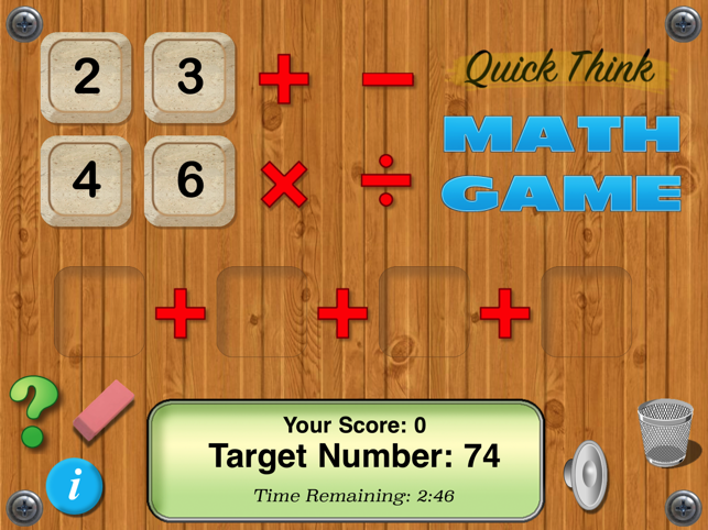 Quick Think Math Game(圖2)-速報App