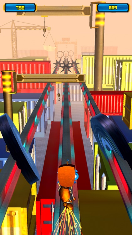 Robo Rail Dash screenshot-4