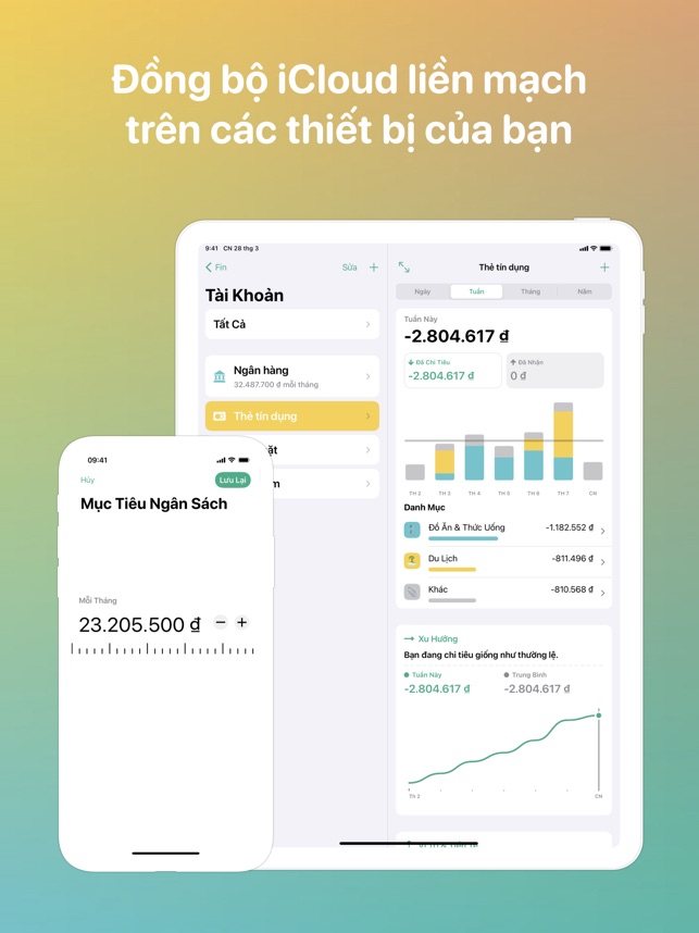 Fin - quản lý chi tiêu