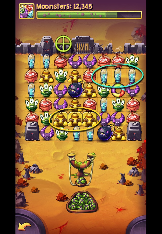 Moonsters Match screenshot 3