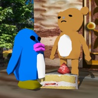 ふて＆くま　ケーキ争奪編