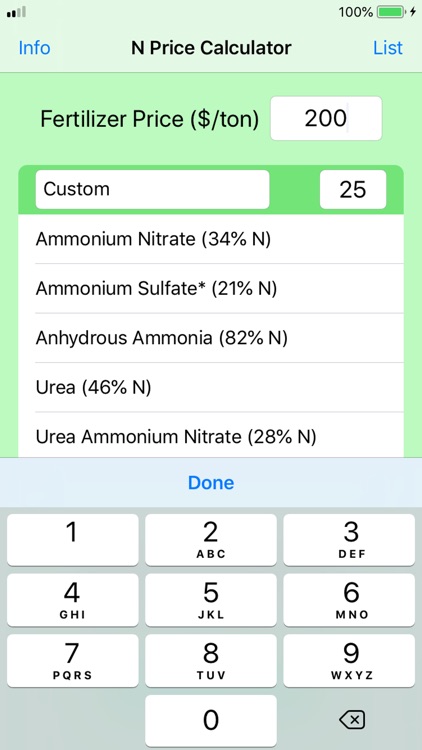 N Price Calculator