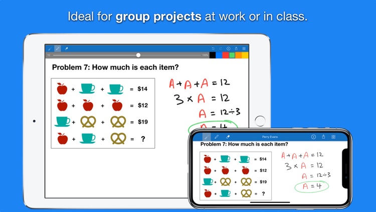 SyncBoard shared smartboard