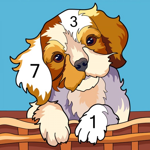 Happy Canvas Color by Number by Aliaksei Auramenka