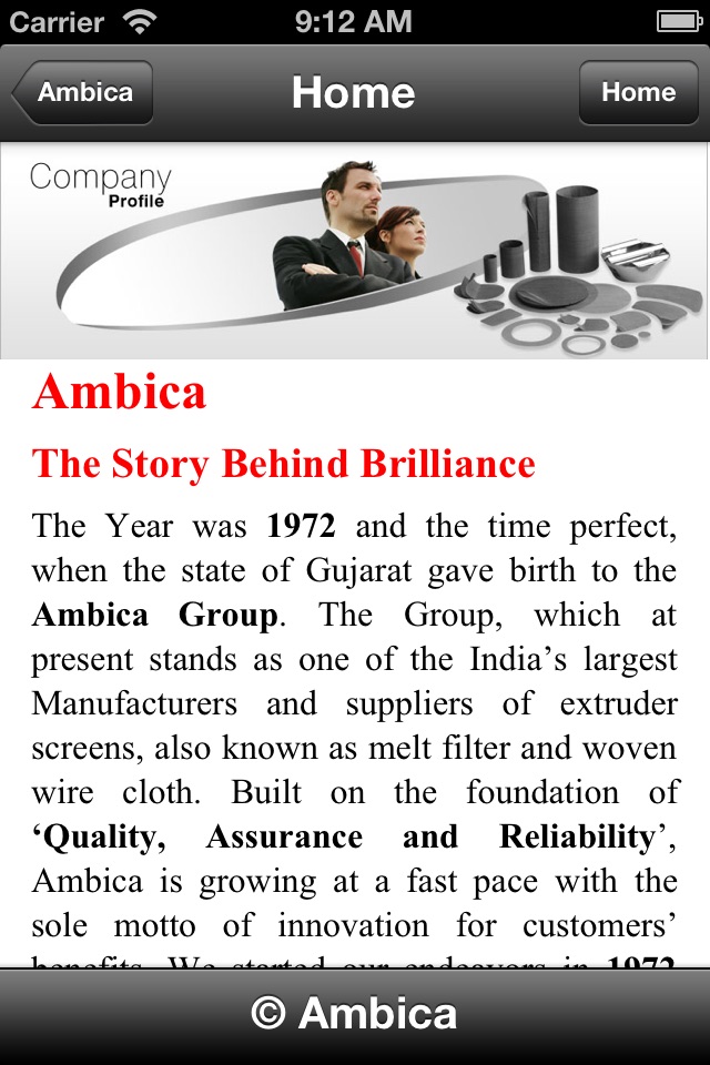 AmbicaGroup screenshot 2