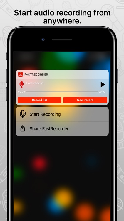 FastRecorder audio recording screenshot-5