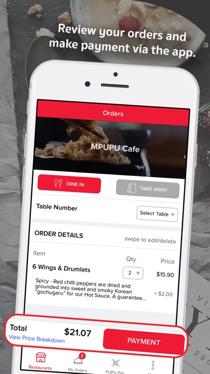 MPUPU - F&B Cashback Ordering screenshot-3