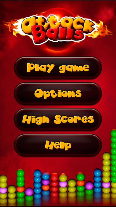 Attack Balls - New Free Bubble Shooter Game (Best Cool & Funny Games For Girls & Kids - Touch Top Fun) Screenshot 1