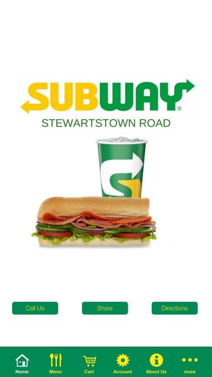 Subway Stewartstown Rd