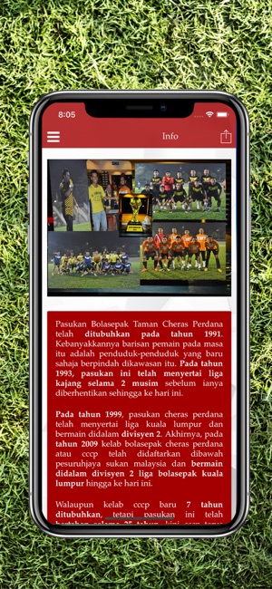 Kelab Bola Sepak Cheras Perdan(圖2)-速報App