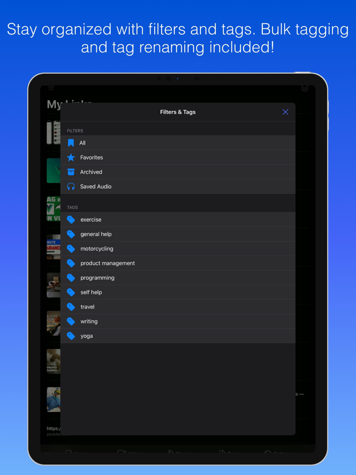 Keep, Private Bookmark Manager