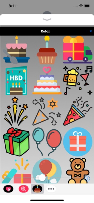 Happy Birthday!!!! Stickers HD(圖2)-速報App