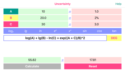 How to cancel & delete Uncertainty Calculator from iphone & ipad 1