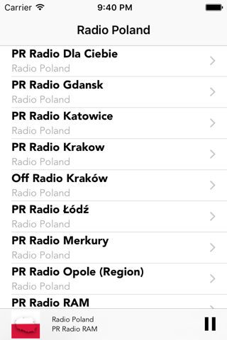 Radio Poland Online Stations screenshot 4