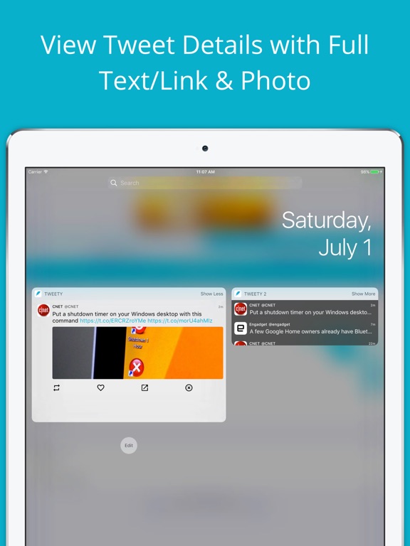 Tweety Pro Widgets for Twitterのおすすめ画像2