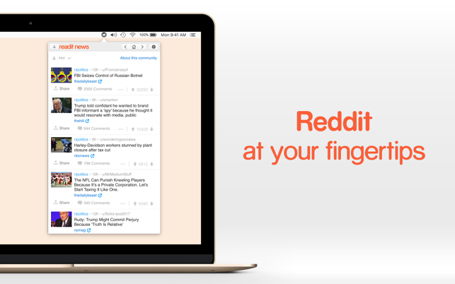‎Readit News: App for Reddit Screenshot