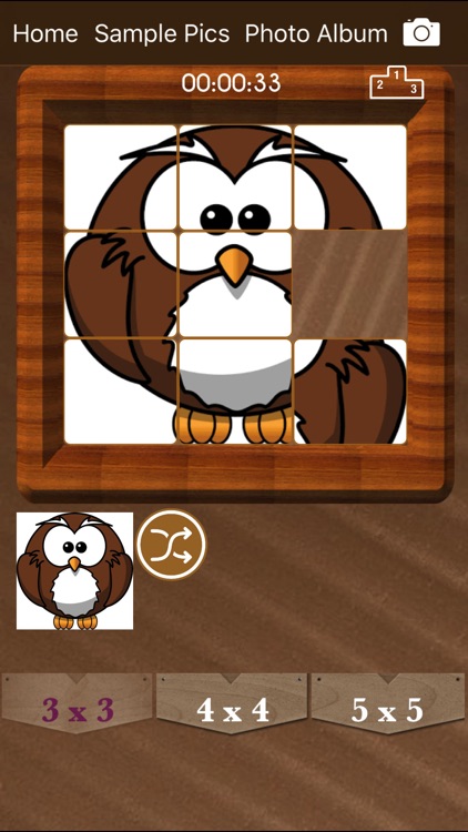 Sliding Puzzle : Tile Puzzle
