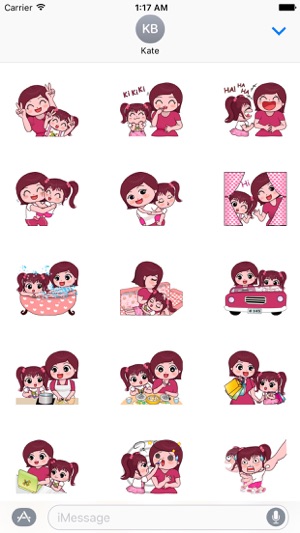 I Love Mommy Stickers(圖2)-速報App