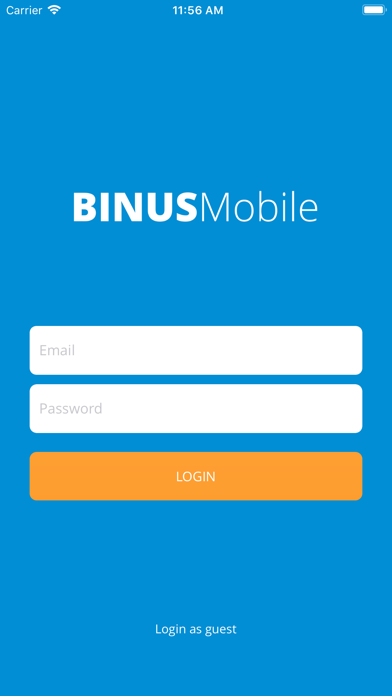How to cancel & delete BINUS Mobile for Student from iphone & ipad 2