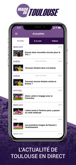 Foot Toulouse(圖1)-速報App