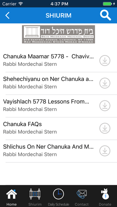 How to cancel & delete Beis Medrash Heichal Dovid from iphone & ipad 3