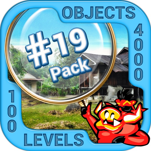 Pack 19 -10 in 1 Hidden Object iOS App