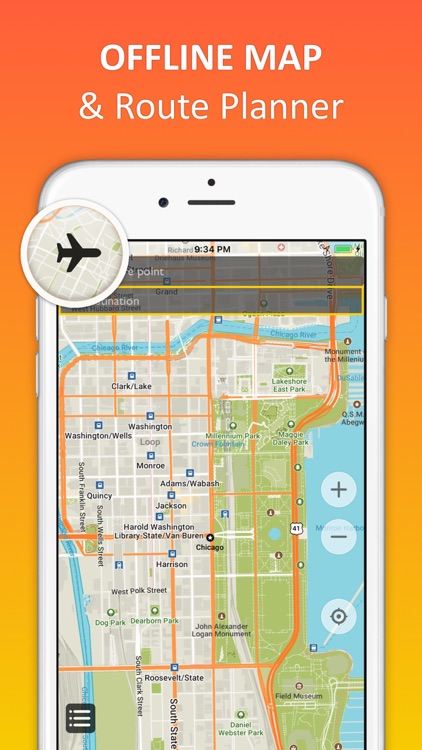 Chicago offline map & nav