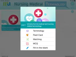 Game screenshot Nursing Medical Terminology apk