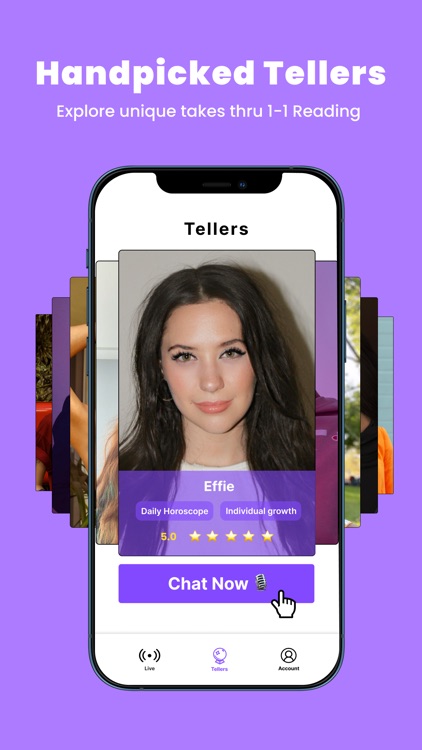 Teller: Live Tarot & Astrology