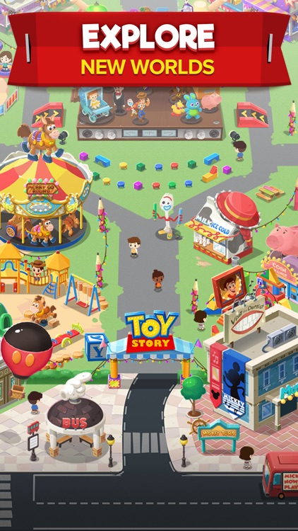 Disney Pop Town! Match 3 Games screenshot-0