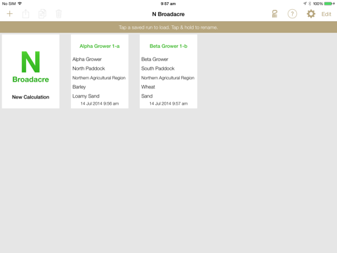 N Broadacre - Nitrogen Calc screenshot 4