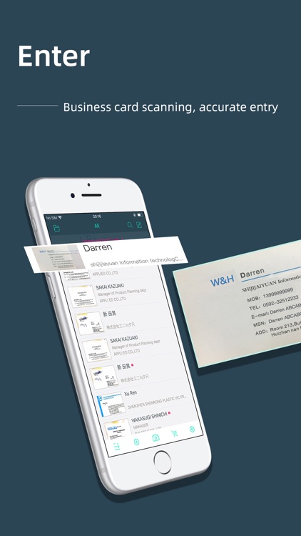 FoxCard -Business card scanner